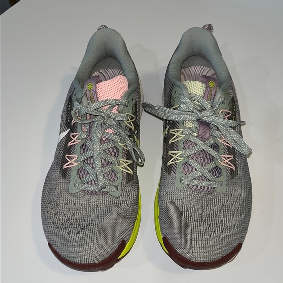 Nike Reactx Pegasus Trail 5, Sail/Crimson Tint/Jade Horizon - 9 - Picture 5 of 9